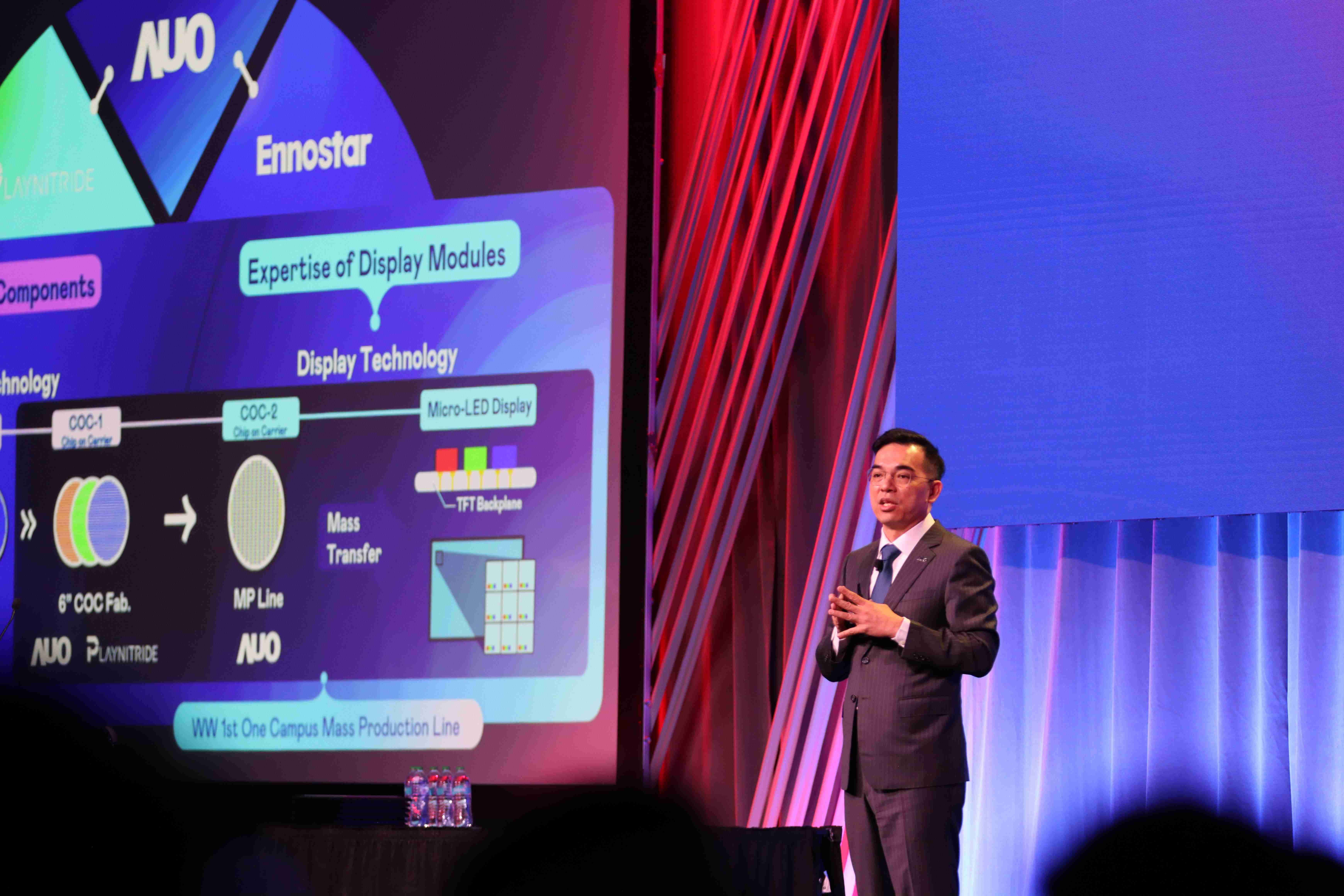 2025 SID显示周登场,,,,巨星国际光电执行长暨总经理柯富仁博士以〝Redefining Displays: Inspiring New Possibilities〞发表主题演说,,带领巨星国际以智能显示解决方案先驱,,透过AI赋能,,重塑显示的视觉创新体验